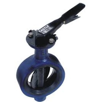 CI Butterfly Valve Wafer Type SG Iron Disc PN 1.6 (Castle)